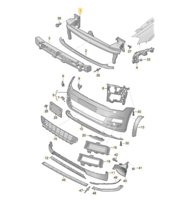 Karrosserie vorne Golf