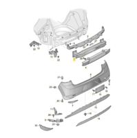 Karrosserie hinten Golf 7